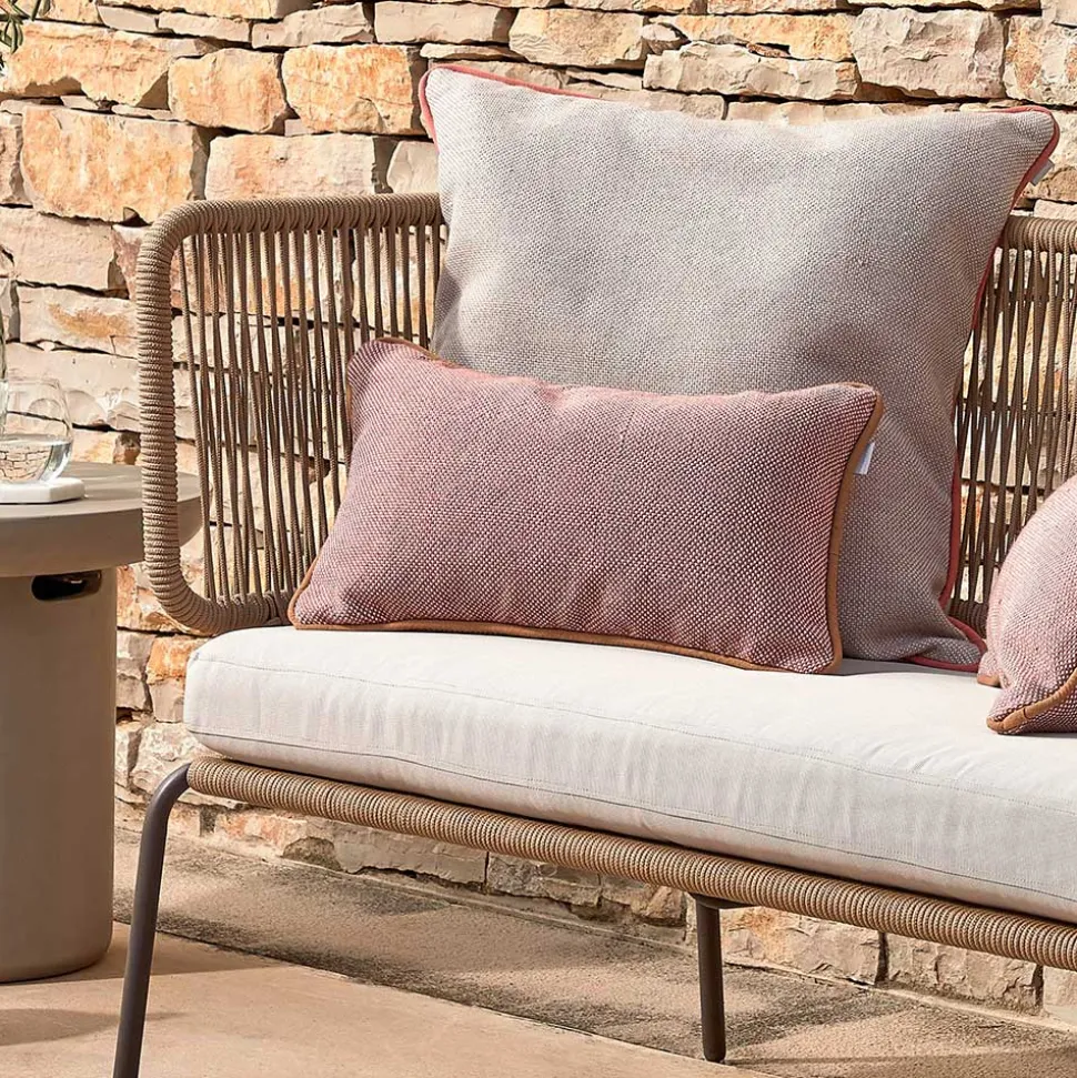 135x80x65 Kordelgeflecht Sofa mit Sitzpolster - Membres