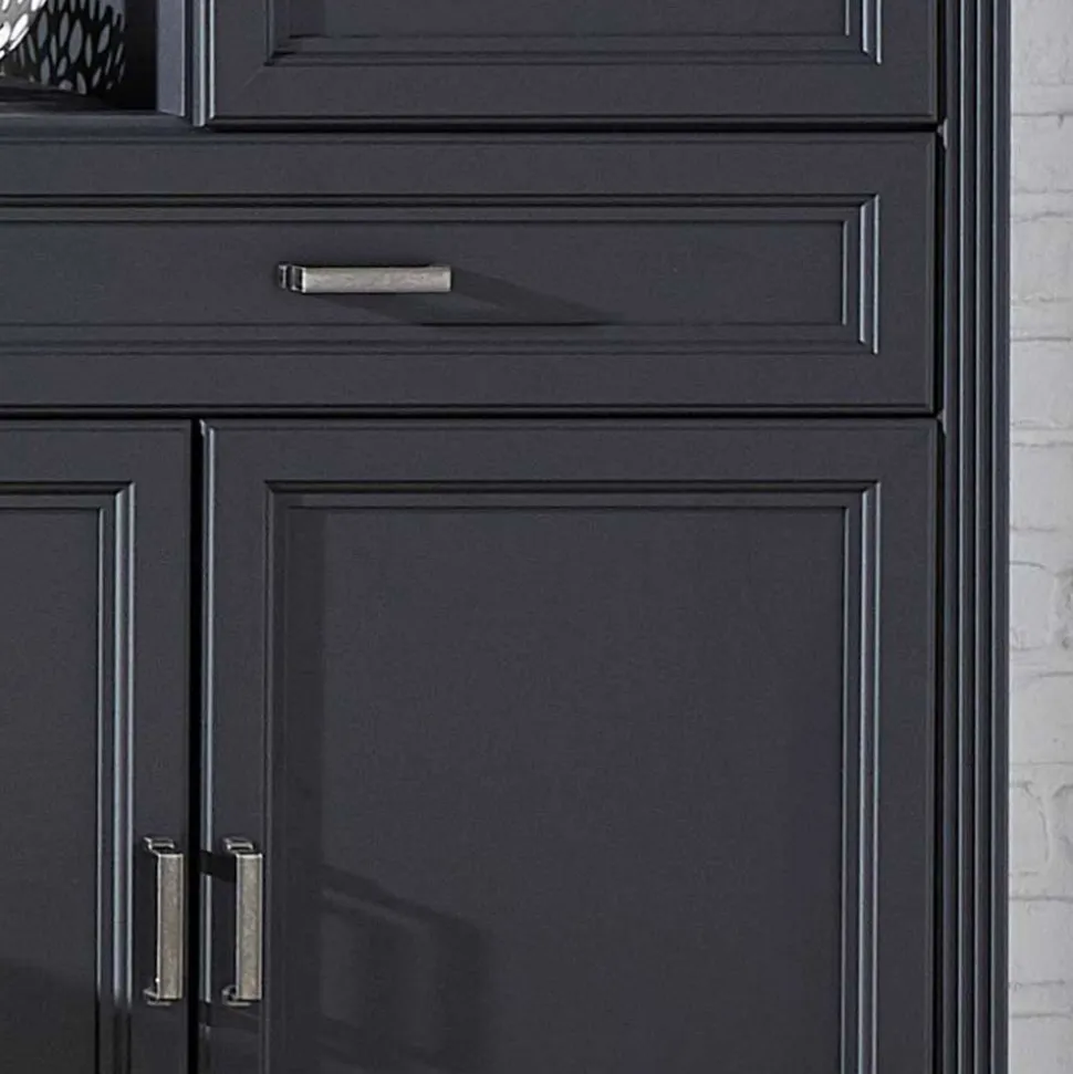 93x150x42 Landhaus Hochkommode mit LED - Thumbs