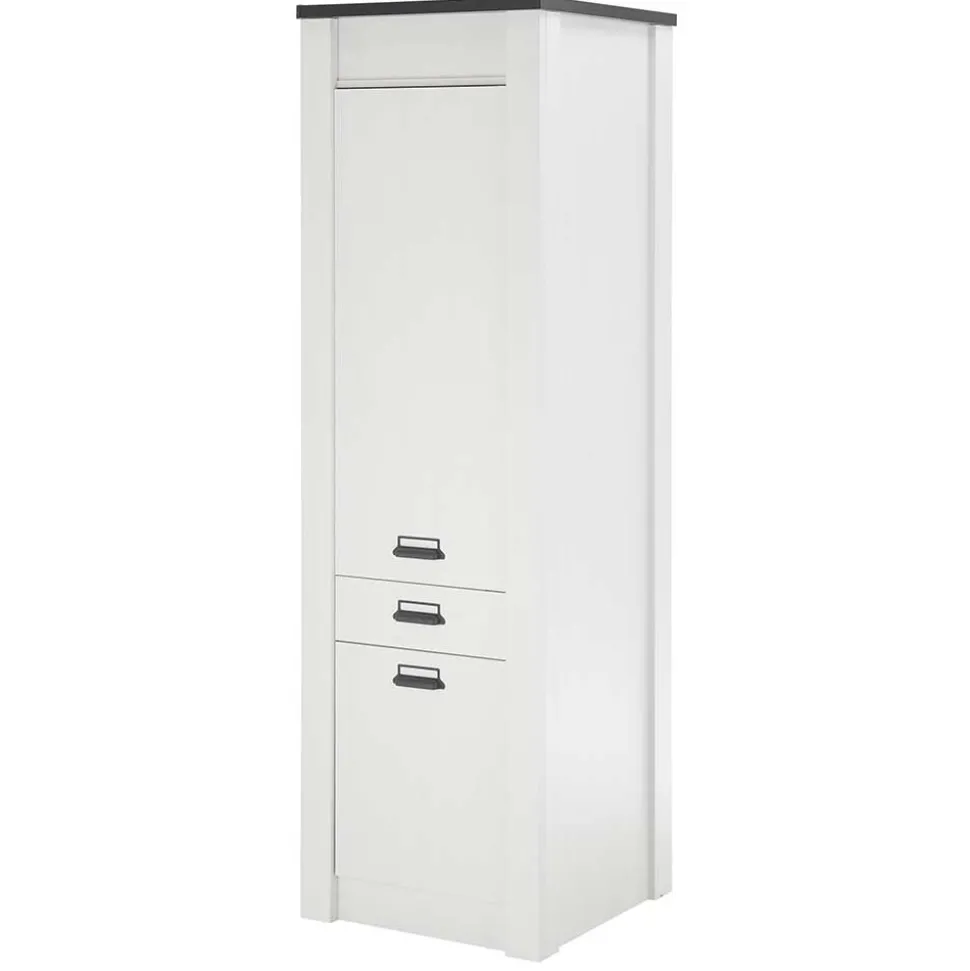 62x201x64 Landhaus Küchenschrank in Weiß - Eture