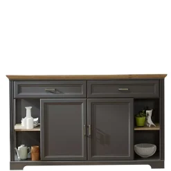 171x102x48 Landhaus Sideboard in Grau - Thumbs