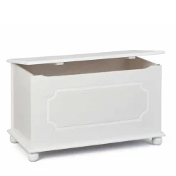 89x53x47 Landhaus Truhe in Weiß - Vaslui