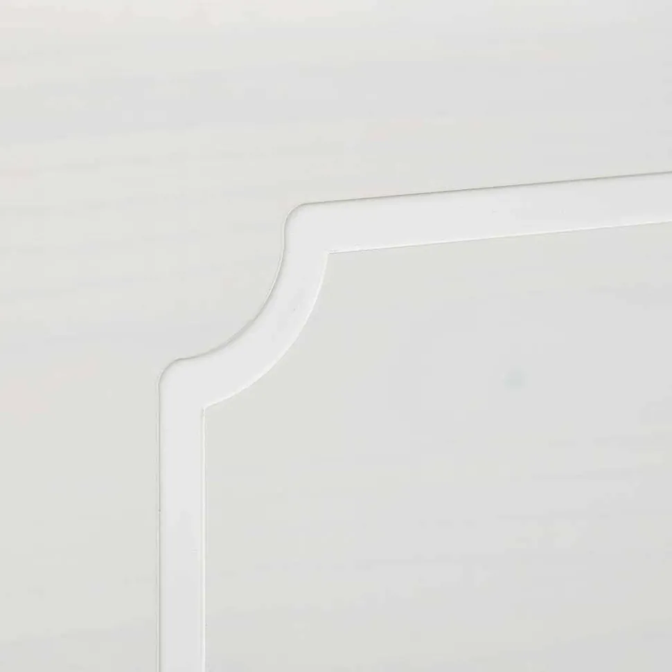 89x53x47 Landhaus Truhe in Weiß - Vaslui