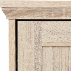 120x45x40 Landhaus TV Element in Eiche Holzdekor - Rienva