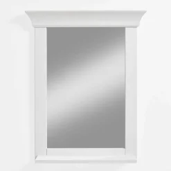 65x85x14 Landhausspiegel in Weiß - Satumare