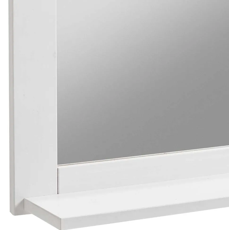 65x85x14 Landhausspiegel in Weiß - Satumare