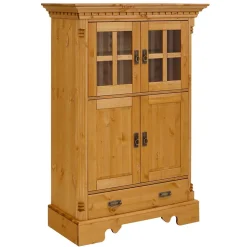 100x147x45 Massivholz Highboard im Landhaus Stil - Fausanda