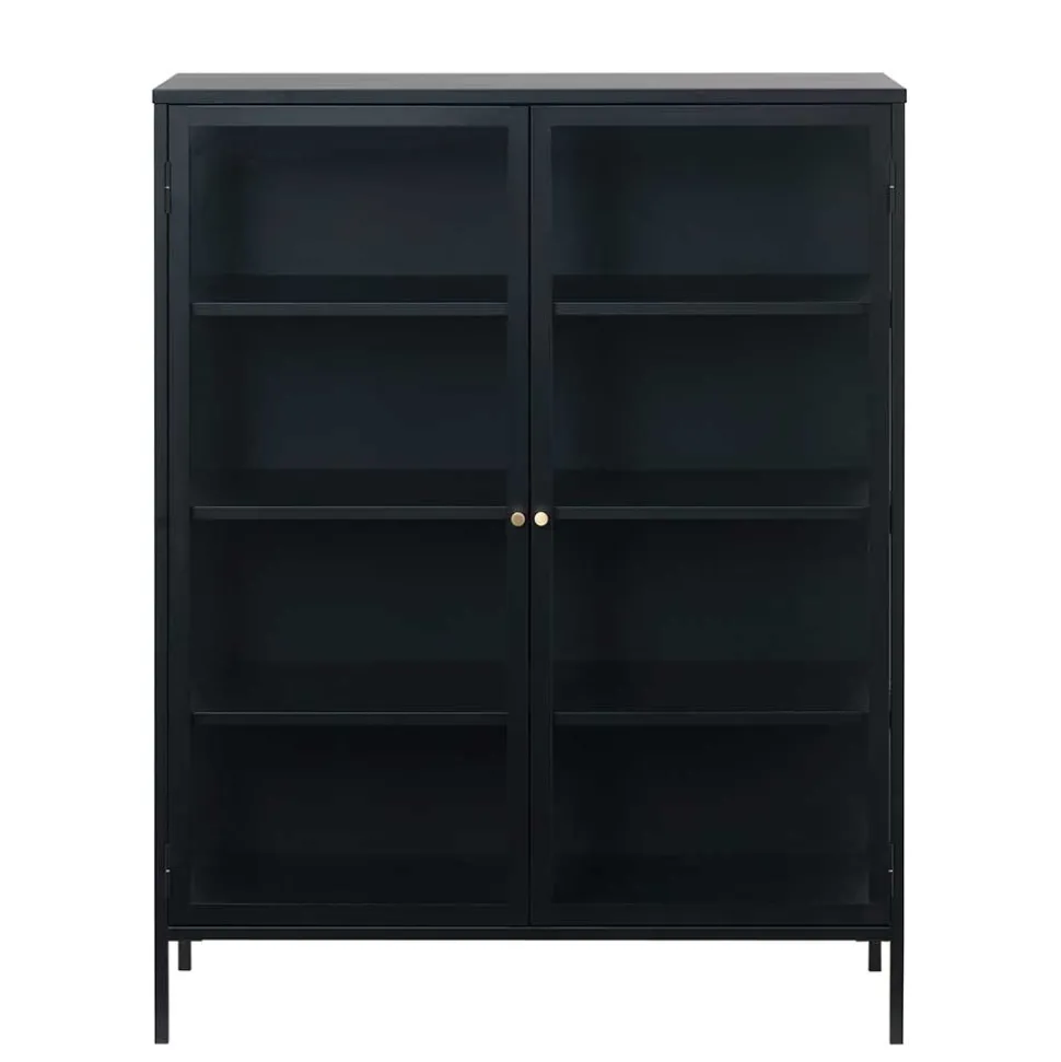 110x140x40 Metallschrank mit Glastüren - Butoaie