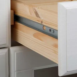 180x84x84 Moderne Anrichte in Weiß & Honig - Brasivon