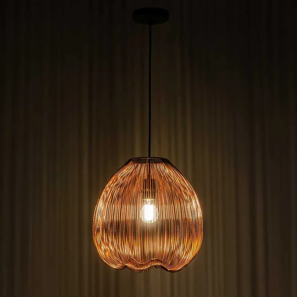 35x150x35 Moderne Hängelampe in Messingfarben - Timur