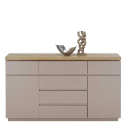 150x86x40 Moderne Kombi-Kommode in Taupe - Anja