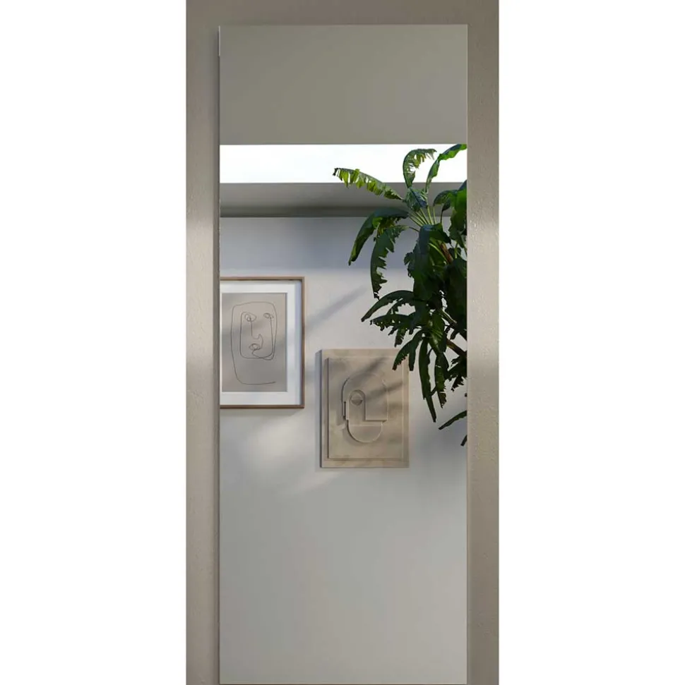 50x110x2 Moderner Spiegel rahmenlos - Castalla