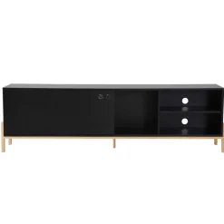 185x54x34 Moderner TV Unterschrank mit Schiebetür - Penanza