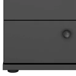 50x57x36 Nachtkommode in Dunkelgrau - Mataram