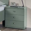50x57x36 Nachtkommode in Graugrün - Rajavo