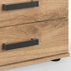 52x58x38 Nachtkommode in Plankeneiche Optik - Enegal