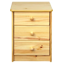43x57x35 Nachtschrank mit drei Schubladen - Kascanu