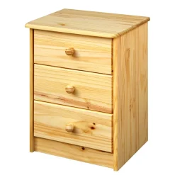 43x57x35 Nachtschrank mit drei Schubladen - Kascanu