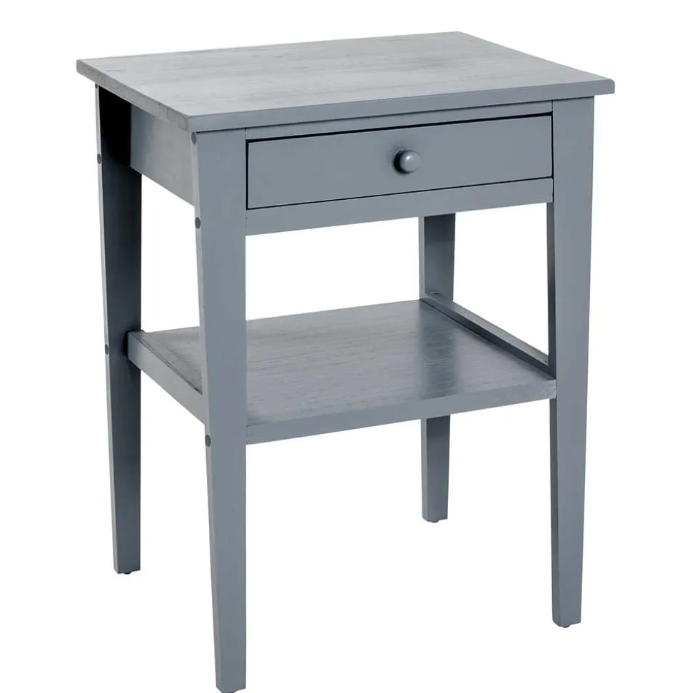 46x60x35 Nachttisch mit Schublade & Ablageboden - Vertes