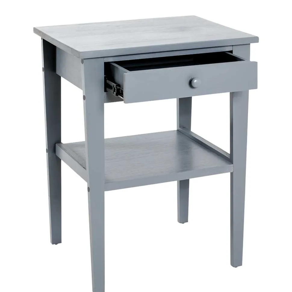 46x60x35 Nachttisch mit Schublade & Ablageboden - Vertes