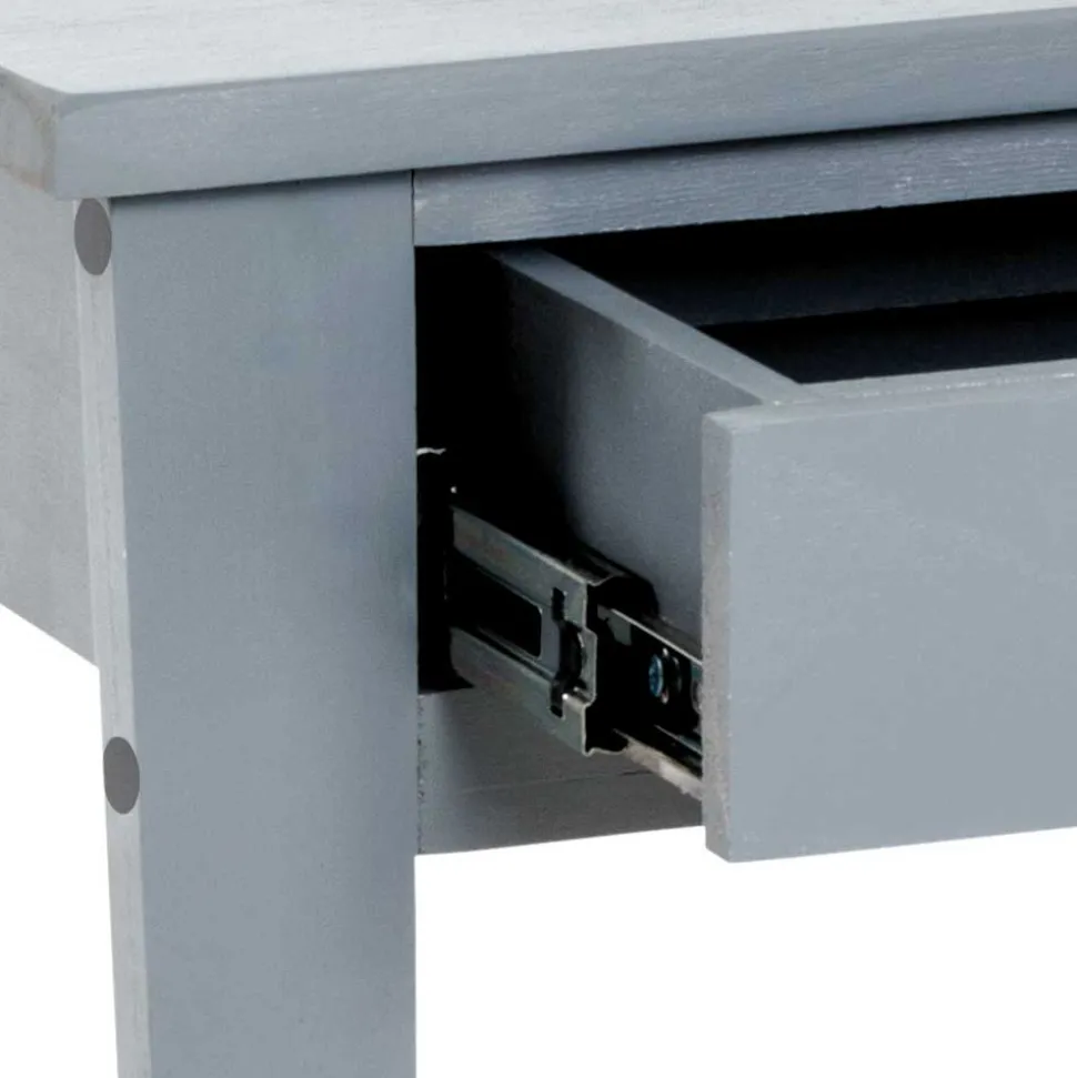 46x60x35 Nachttisch mit Schublade & Ablageboden - Vertes