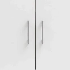 65x183x35 Office Schrank 2-türig in Weiß - Radiassu