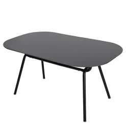 150x75x90 Ovaler Esstisch aus Sinterstein - Bostian