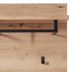 80x118x30 Paneel Garderobe in Wildeiche Optik - Kuetra