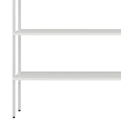 197x220x31 Regal aus Stahl & Holz in Weiß - Leyma