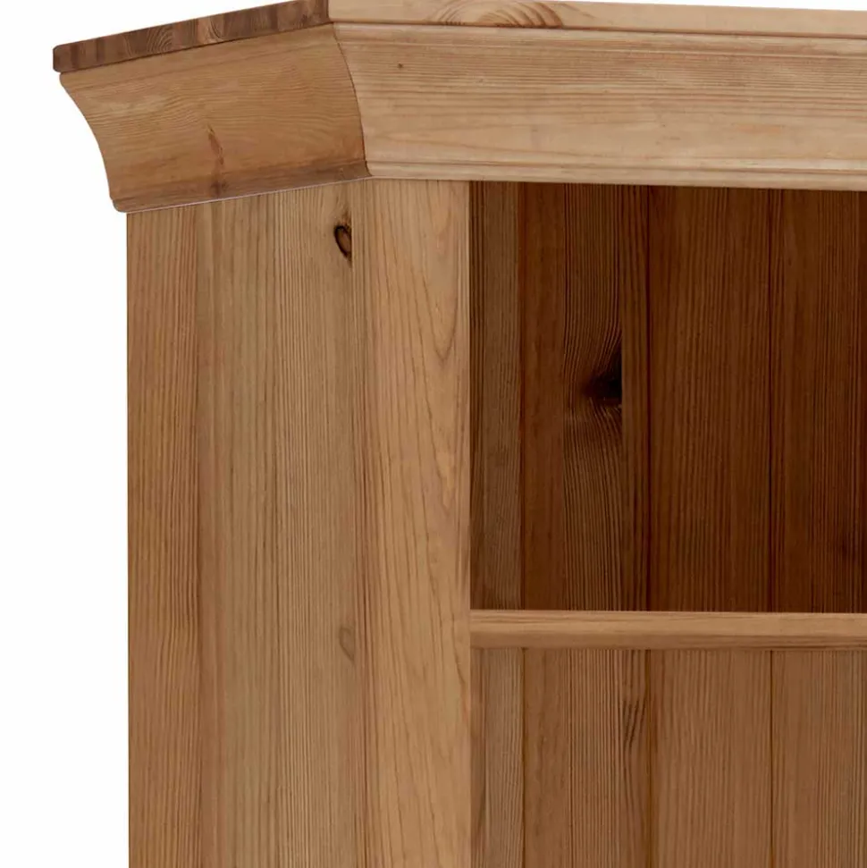 66x203x46 Regal in Kiefer Laugenfarben - Piatra