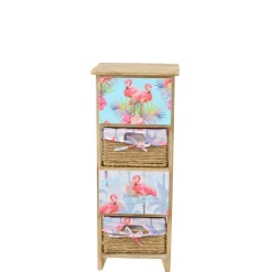 30x74x30 Regal mit Schubkästen & Körben - Scando