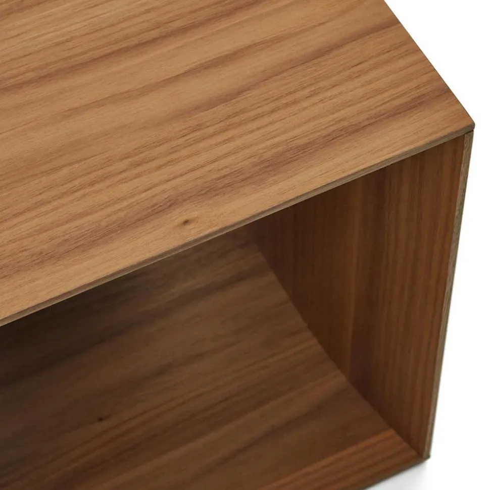 101x38x30 Regel Element in Nussbaum Furnier - Lician