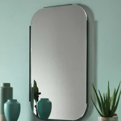 101x61x2 Retro Hängespiegel mit Glasrahmen - Bageria