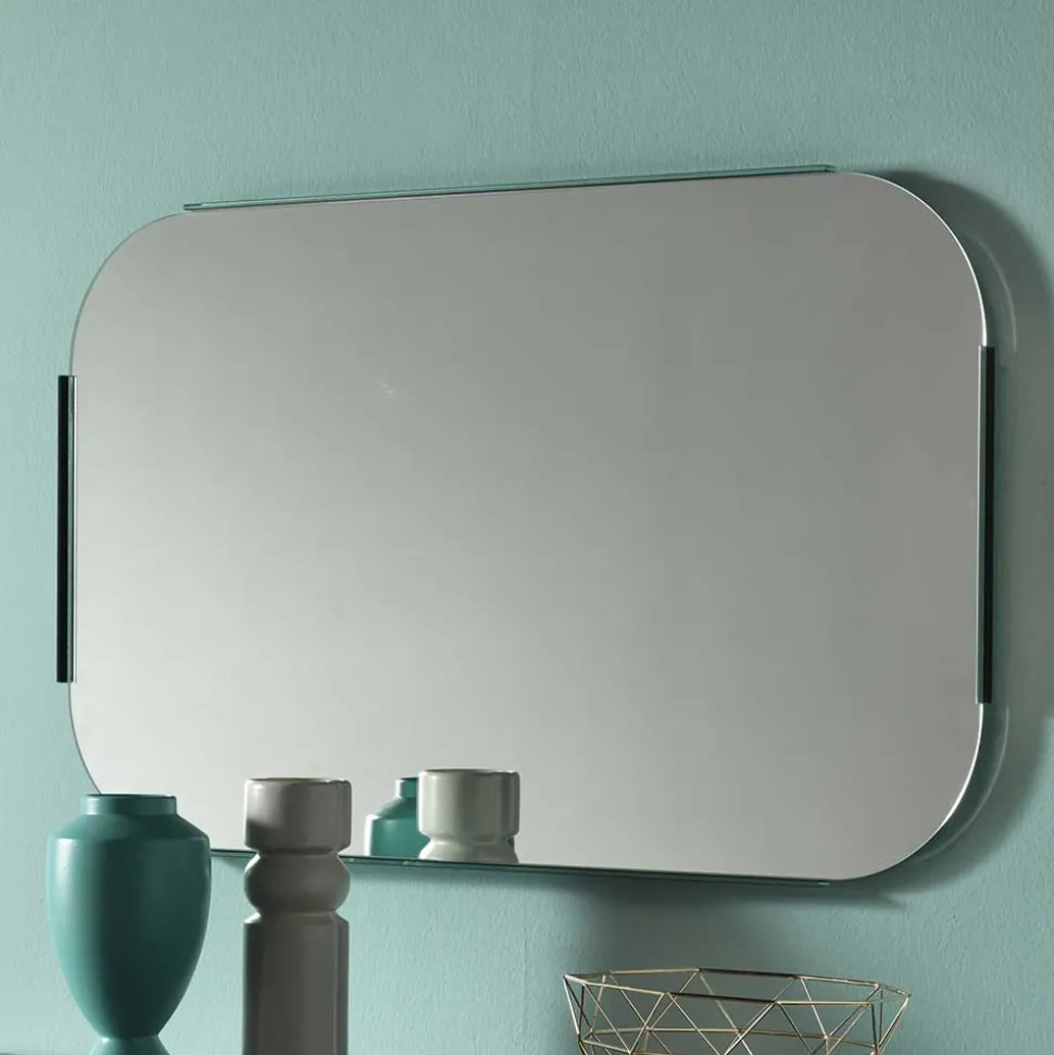 101x61x2 Retro Hängespiegel mit Glasrahmen - Bageria