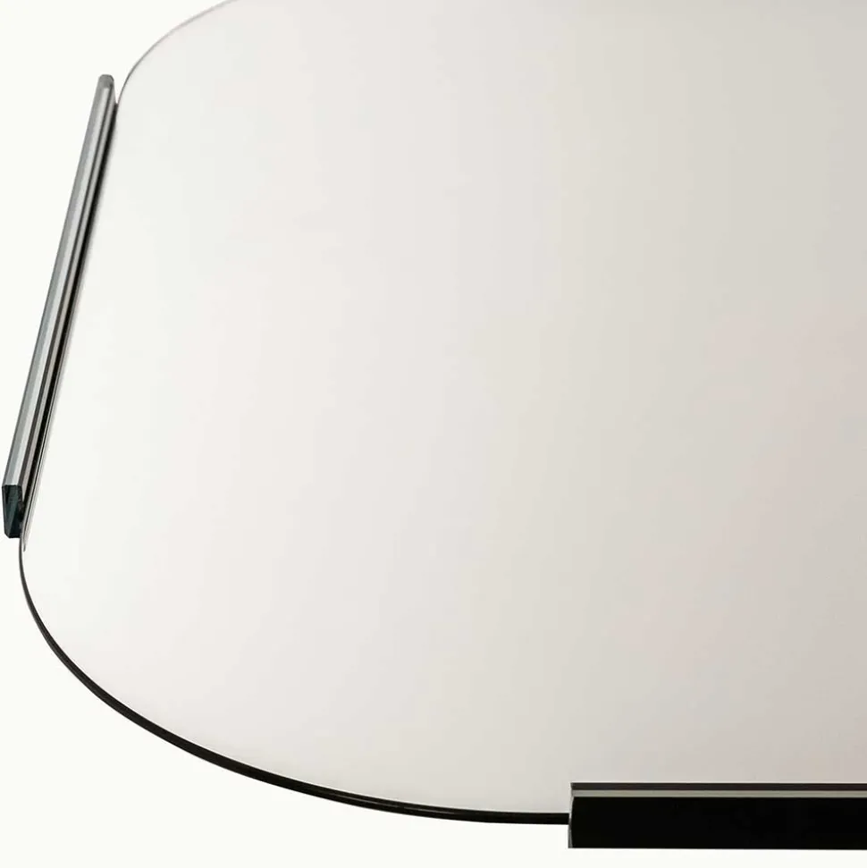 101x61x2 Retro Hängespiegel mit Glasrahmen - Bageria