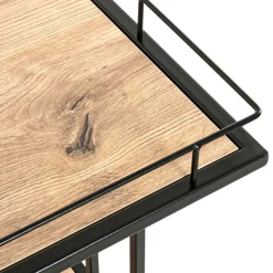 45x60x45 Rollbarer Beistelltisch quadratisch - Jonida