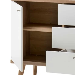 160x83x40 Scandi Anrichte zweifarbig - Cablos