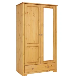 106x191x59 Schlafzimmer Schrank in Kiefer Natur - Imressa I