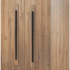 90x204x60 Schrank in Eiche Holzoptik - Aberdeen