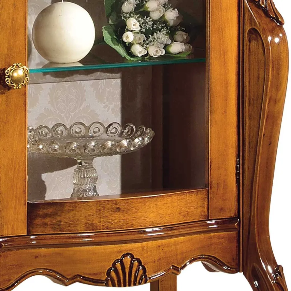 61x100x40 Schrank mit Glastür - Carlenna I