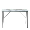 113x73x58 Schreibtisch aus bedrucktem Glas - Ugolina