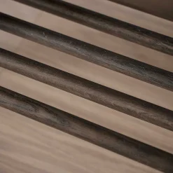 75x55x40 Schuhbank in Eiche Dunkelbraun - Cora