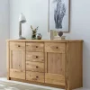 165x87x44 Sideboard in Asteiche auf Sockel - Zamron