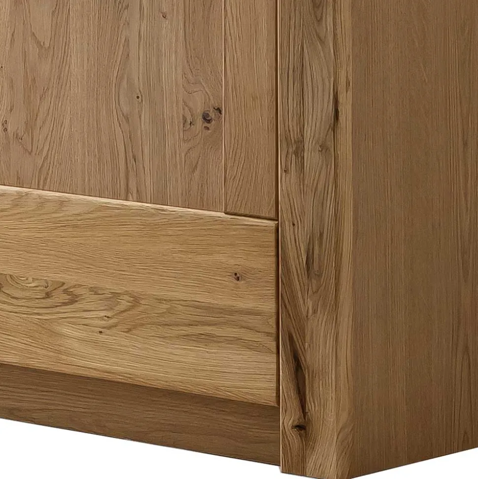 165x87x44 Sideboard in Asteiche auf Sockel - Zamron