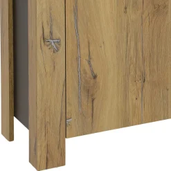 180x86x38 Sideboard in Zinneiche Optik - Traudarian