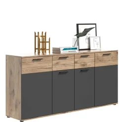 180x87x40 Sideboard mit 2 Schubladen & 4 Türen - Lucios