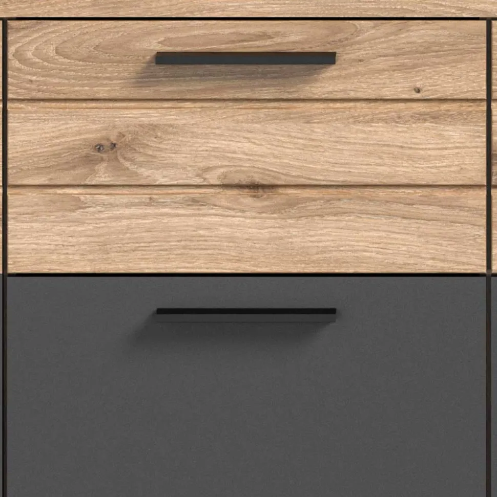 180x87x40 Sideboard mit 2 Schubladen & 4 Türen - Lucios