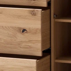 180x78x44 Sideboard mit Furnier Eiche Bianco - Crupean