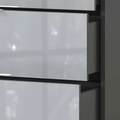 184x102x42 Sideboard mit Glasfront - Ruudy