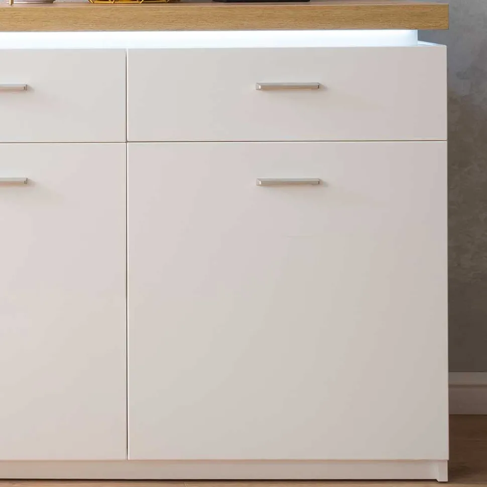 156x83x44 Sideboard mit LED Licht - Caldri