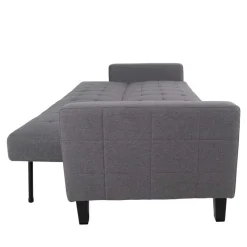 204x81x85 3-Sitzer Schlafsofa in Grau - Industry